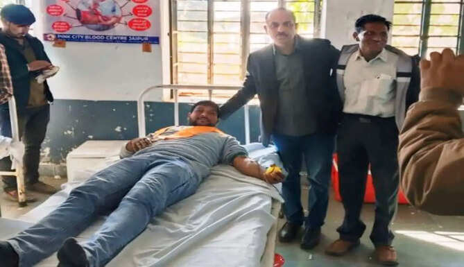 blood donation by teachers