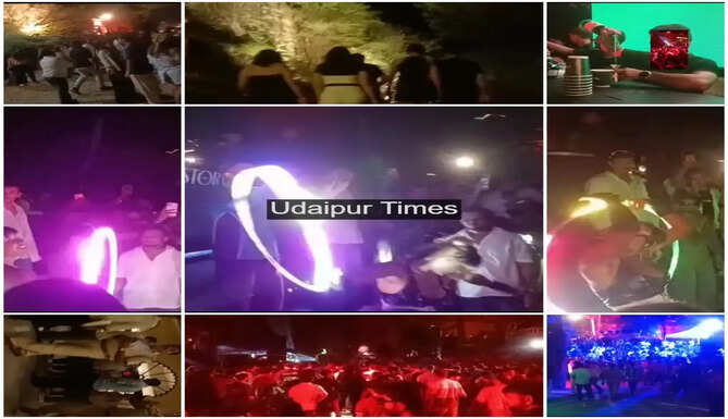 Historic fort hotel in Kurabad-Bambora near Udaipur where a private event sparked controversy over alleged fraud, police intervention, and heritage concerns.