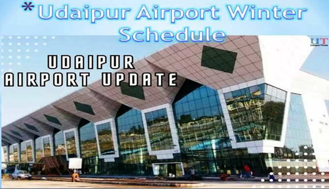 Udaipur AIrport Winter Schedule