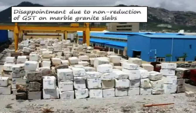Udaipur Marble Traders Angry as GST on Slabs Not Reduced