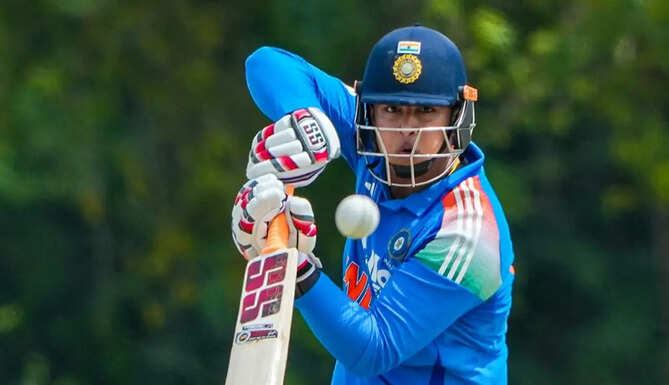 Vaibhav Sooryavanshi during India T20 training session ahead of England tour under ICC safeguarding rules
