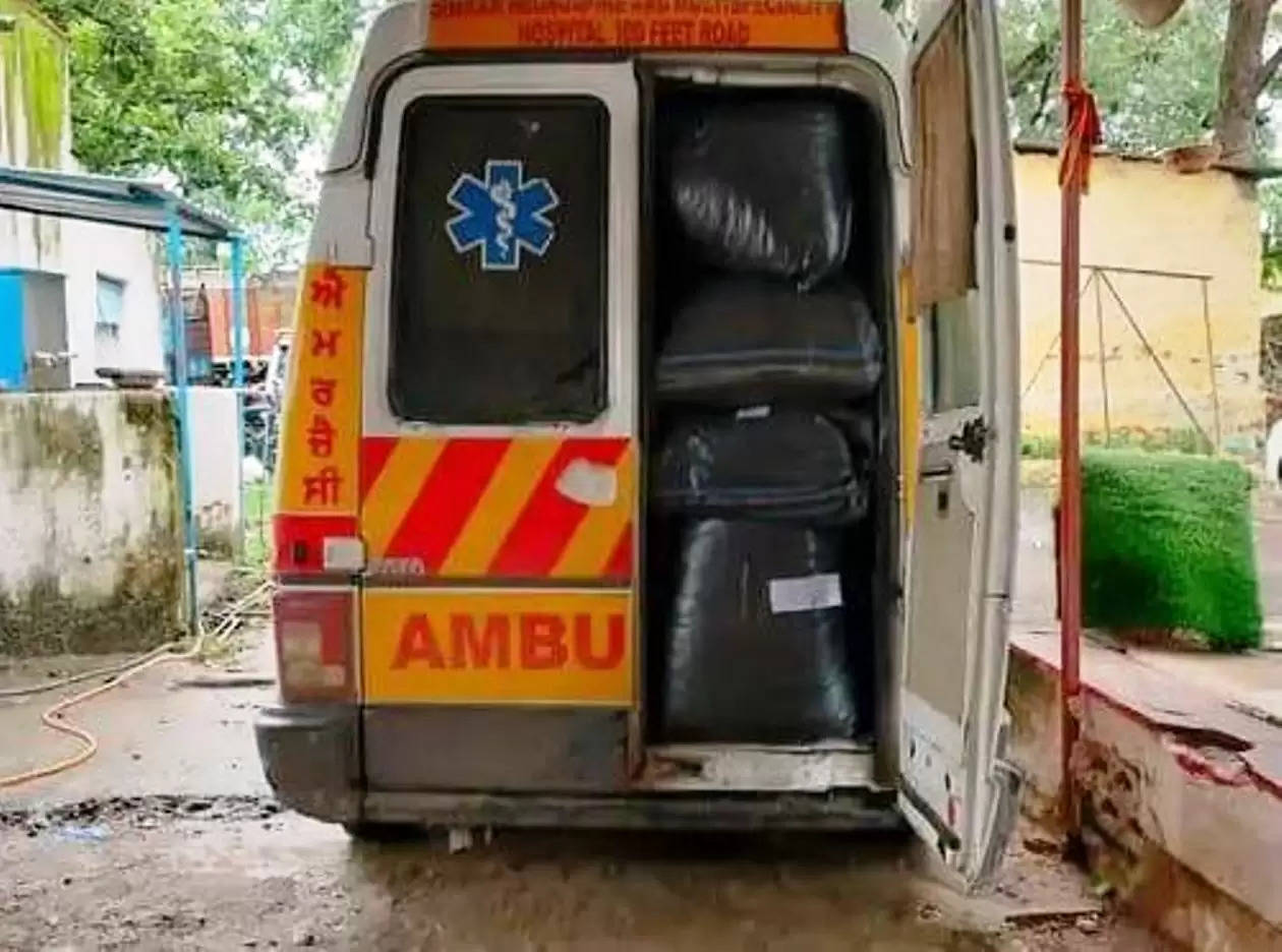 drug smuggling through ambulance