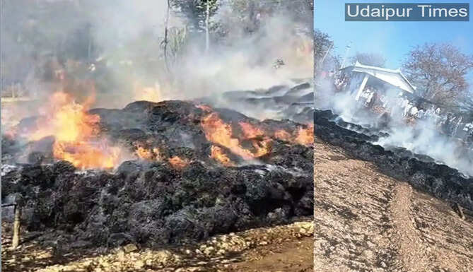 fire in salumber