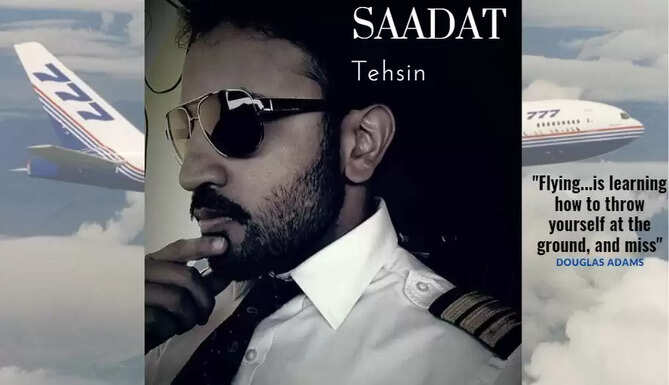 Saadat Tehsin Pilot from Udaipur Story