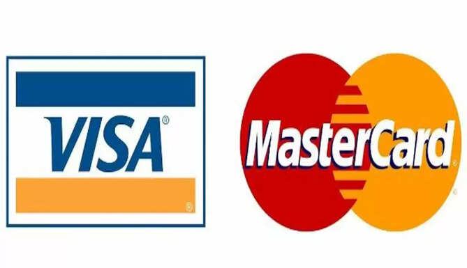 master and visa card