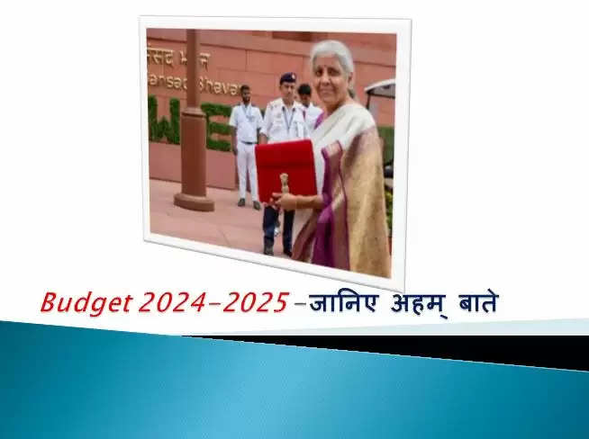 Budget 2024-2025