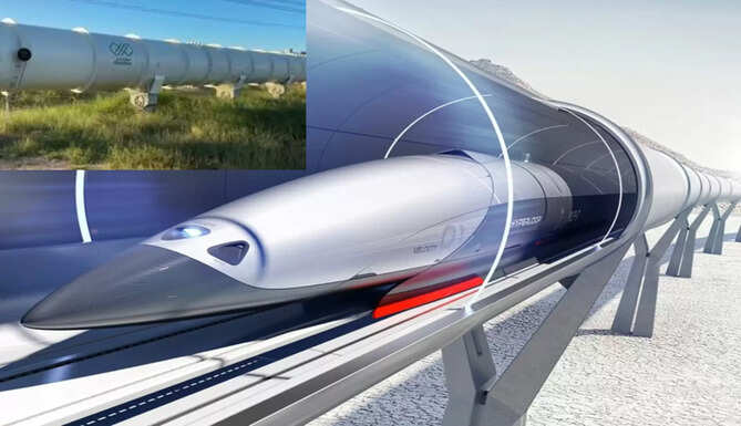 First Hyperloop Train 