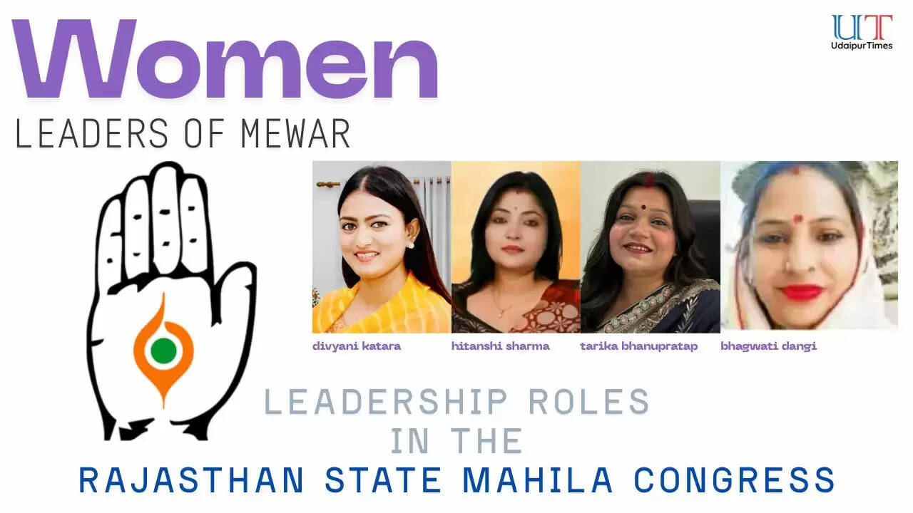 Udaipur Women Leaders Appointed to Key Roles in Rajasthan Mahila Congress &ndash; UdaipurTimes
