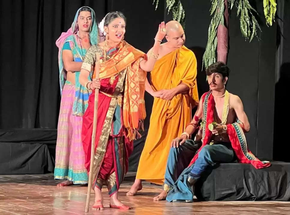 Udaipur Theatre Bhagavadajjukam Natyansh Rangshala Play Shilpgram West Zone Cultural Centre Udaipur WZCC Rekha Sisodia 