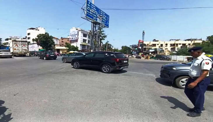 Fatehpura CHouraha AI Based traffic signal