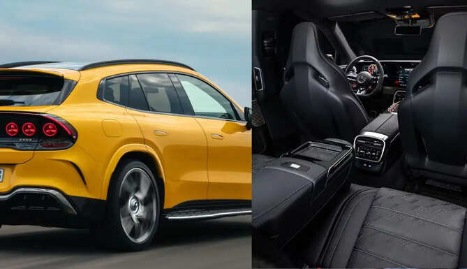 Mercedes-AMG GT electric SUV featuring a sporty design, high-performance powertrain and claimed 700 km driving range