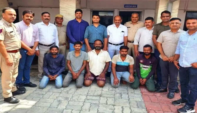 Interstate theft gang busted