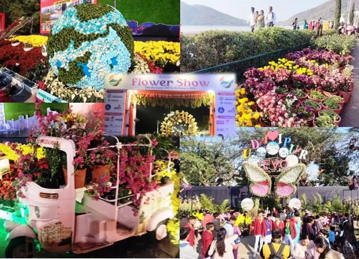 fLOWER sHOW 2026 uDAIPUR