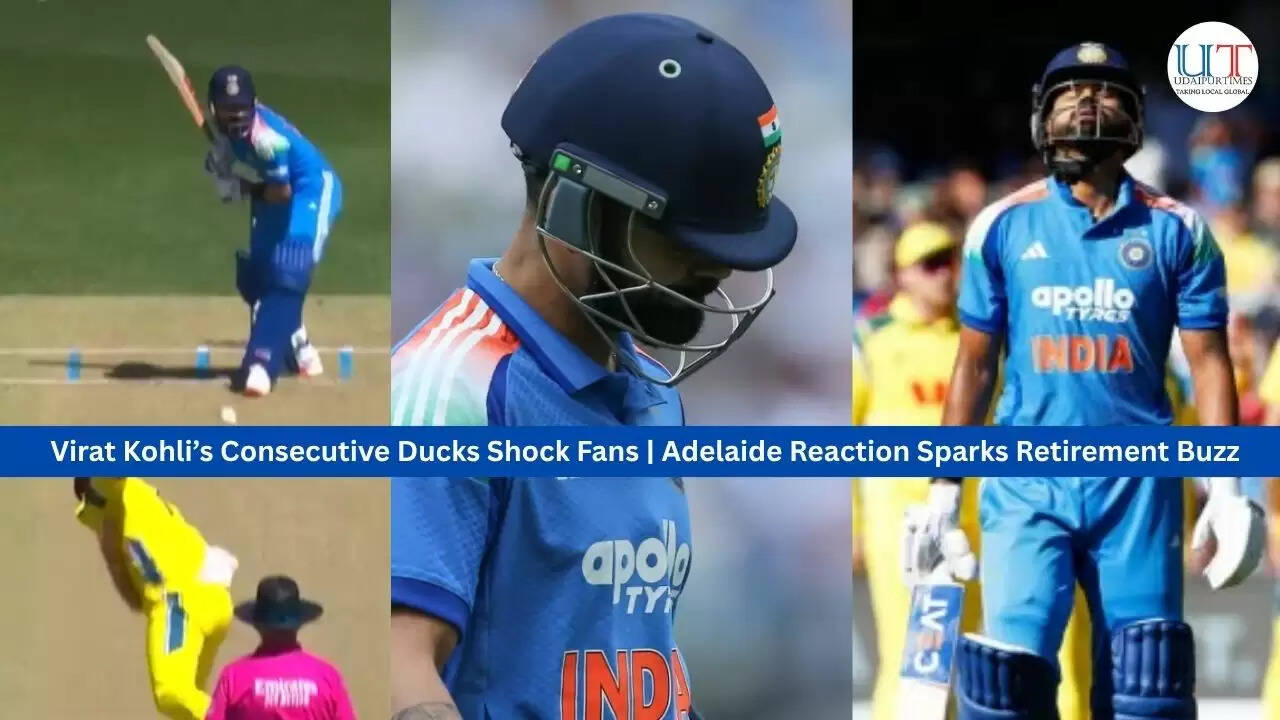 Virat Kohli’s Consecutive Ducks Shock Fans | Adelaide Reaction Sparks Retirement Buzz