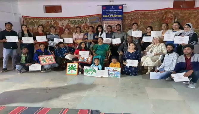 Phad Painting workshop
