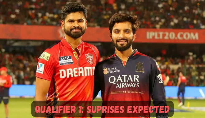 PBKS Playing XI, RCB Playing XI, IPL 2025, Qualifier 1, Punjab Kings, Royal Challengers Bangalore, Team News, Predicted XI