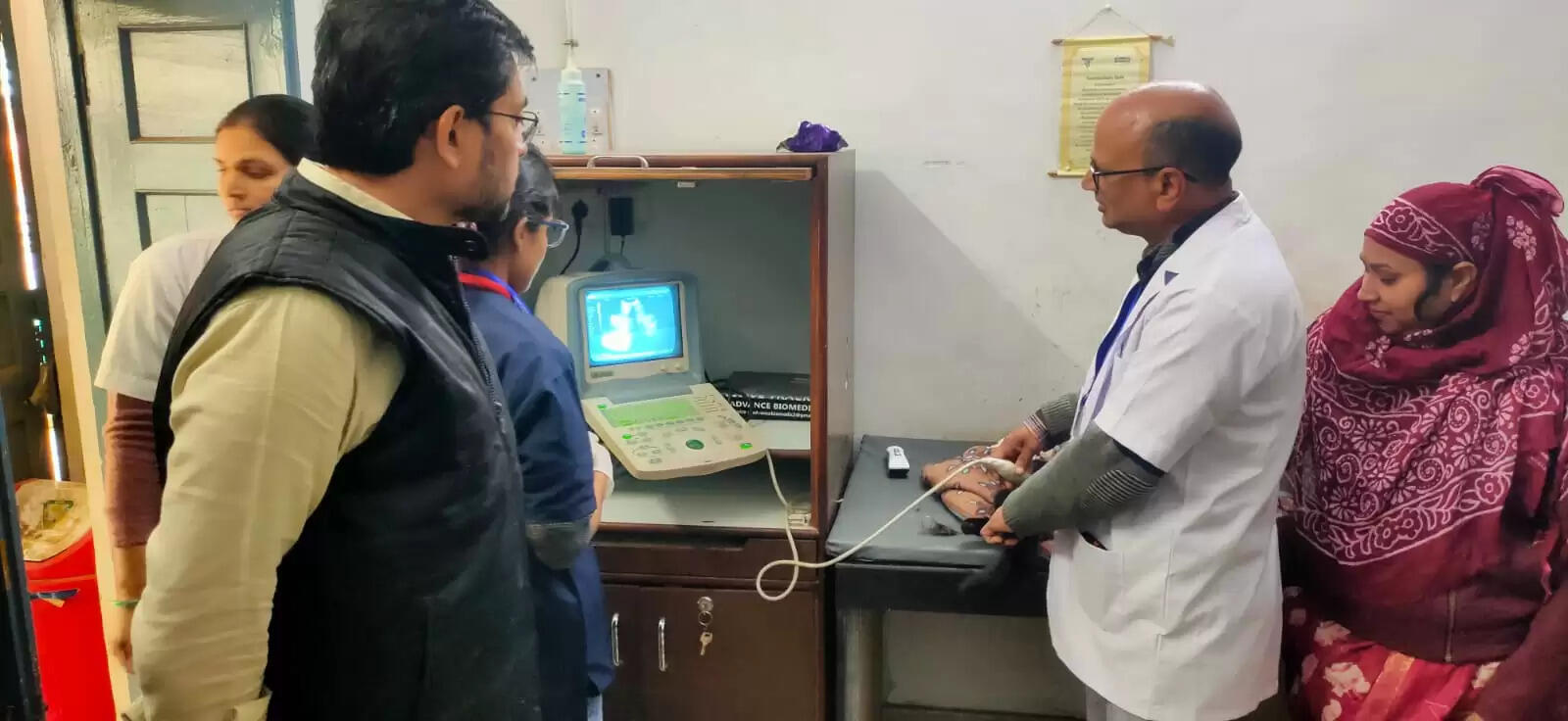 Udaipur Collector Namit Mehta inspecting multi-purpose veterinary hospital at Chetak Circle | Udaipur Veterinary Hospitals Inspected for Quality Animal Healthcare