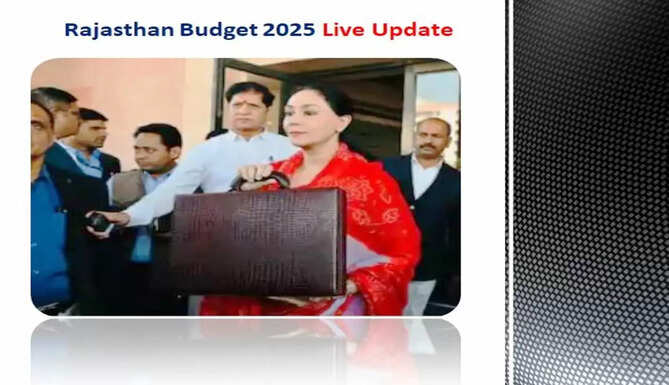 Rajasthan Budget 2025 Live Update