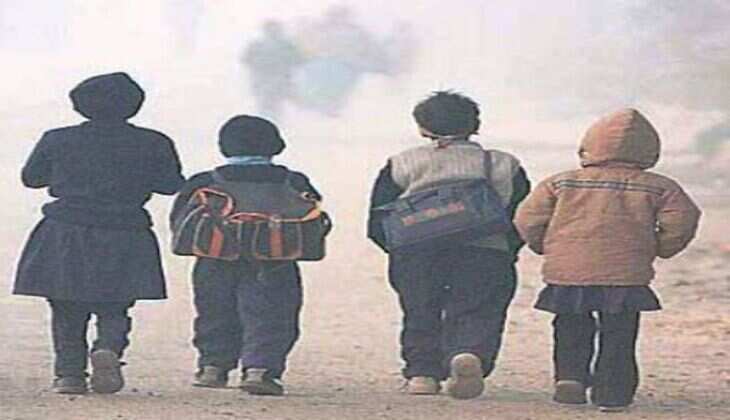 Cold waves are troublesome for school children