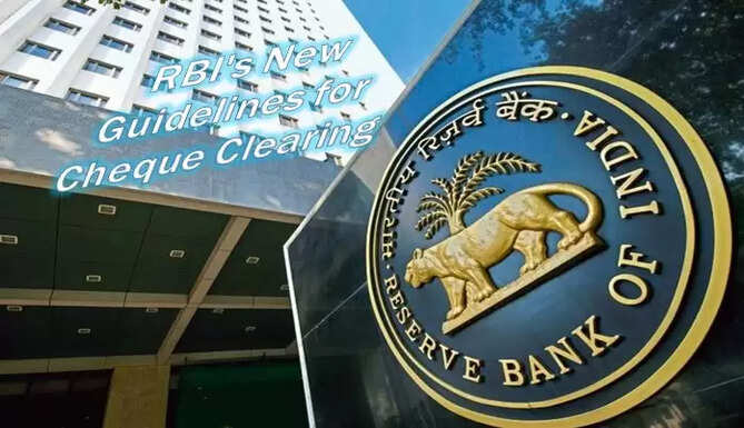 RBi new guideline for cheque clearing