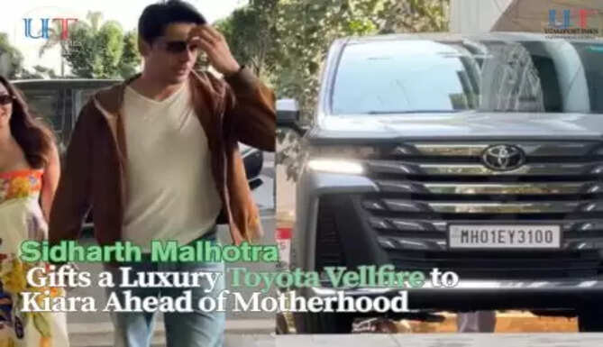 Sidharth Malhotra Gifts a Luxury Toyota Vellfire to Kiara Ahead of Motherhood