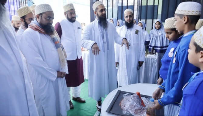 Saifee School Udaipur Science Exhibition in Udaipur AI Robotics, Smart City, Water Harvesting, Magnetism, Electronics