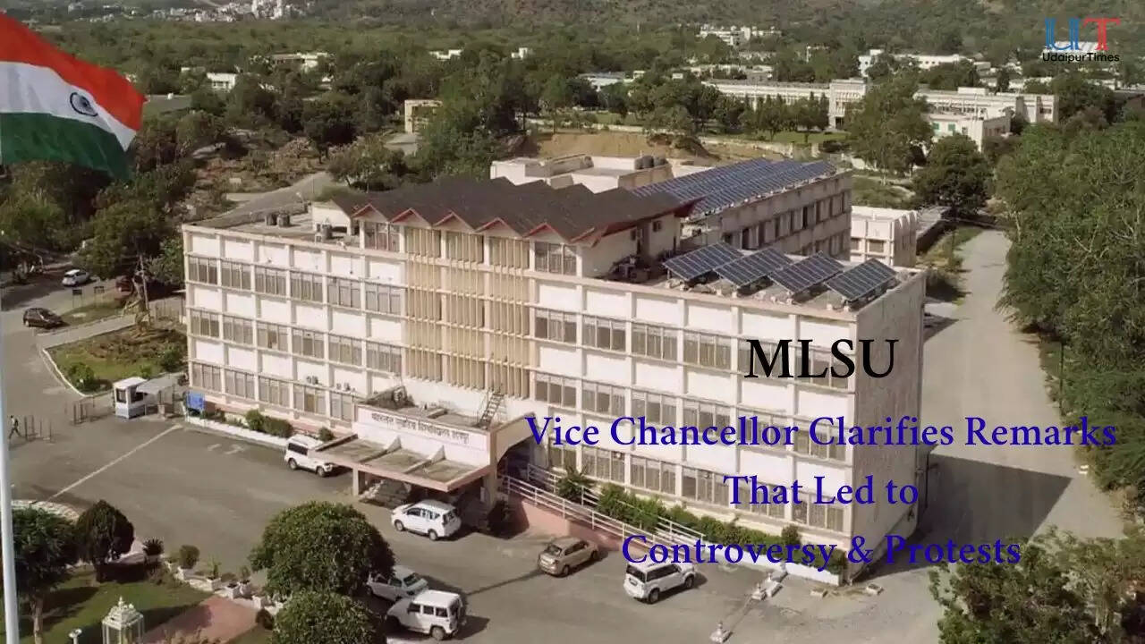 Vice Chancellor Prof. Sunita Mishra clarifies remarks on Aurangzeb after ABVP protest at Mohanlal Sukhadia University Udaipur