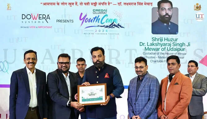 यूथ कॉन्क्लेव 2026 में &lsquo;डेर टू ड्रीम&rsquo; सत्र में डॉ लक्षयराज सिंह मेवाड़ के प्रेरक विचारों ने युवाओं को किया प्रेरित