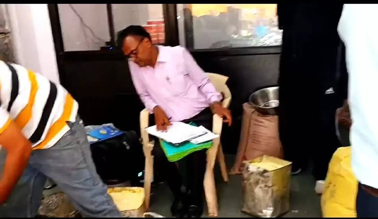 Food Safety Department Udaipur conducting inspection under Shuddh Aahar Milawat Par War campaign