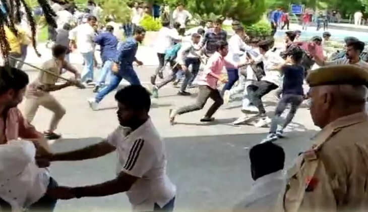 Students dissatisfied with MLSU exam results demonstrated, police used mild force