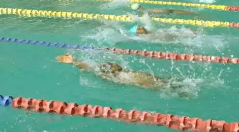 21 National Para Swimming Championship in Udaipur Narayan Seva Sansthan