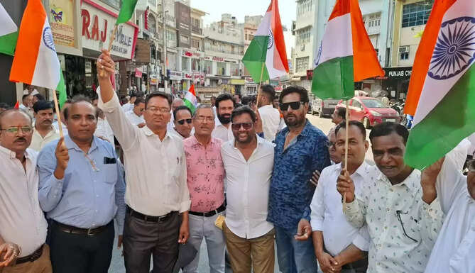Tiranga Yatra Udaipur 