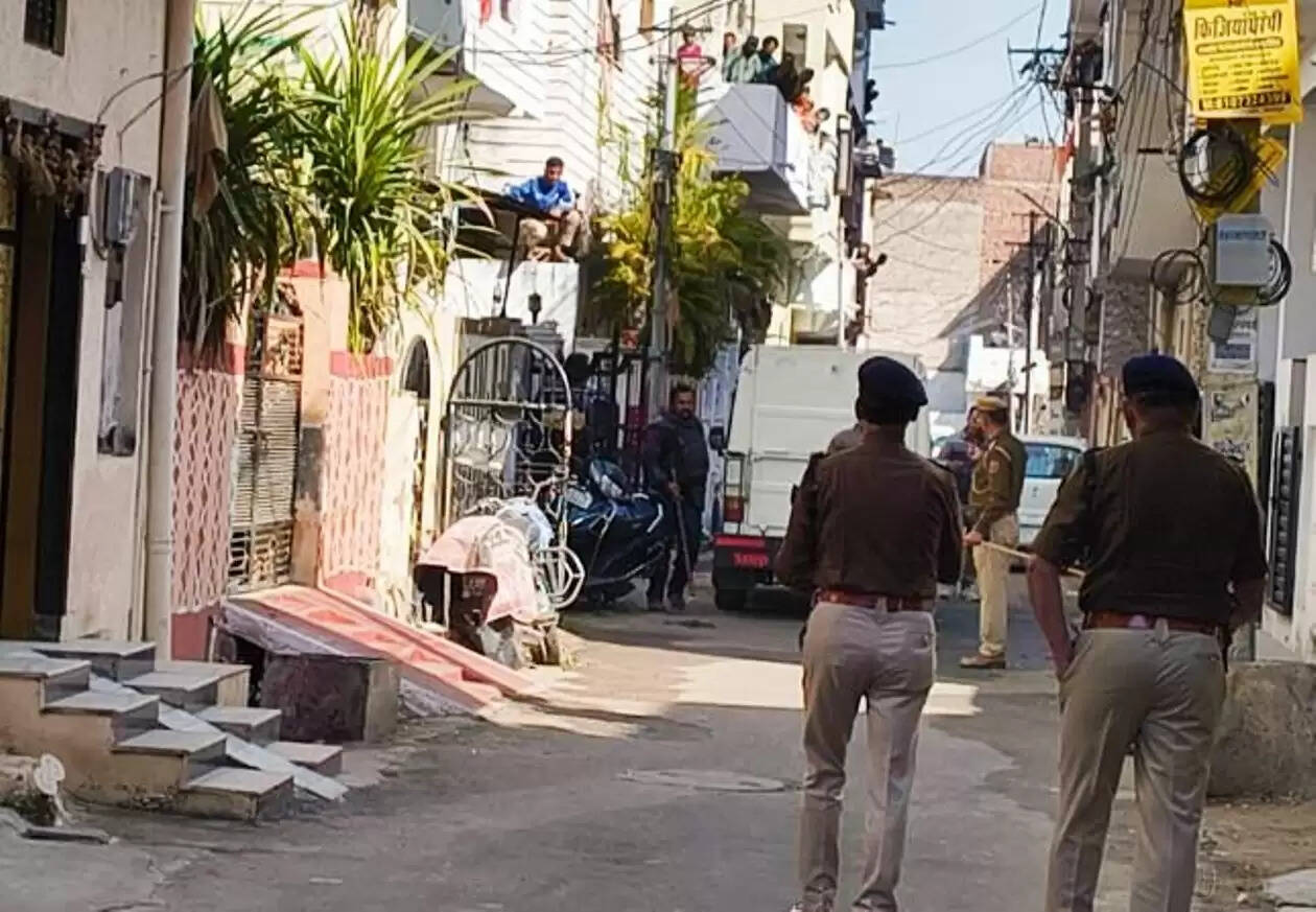 leopard enter in udaipur city