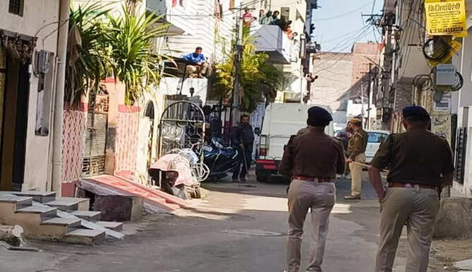leopard enter in udaipur city