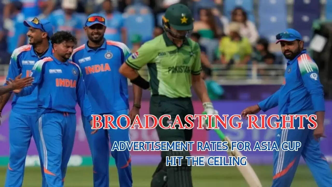 Broadcasting Rates for Asia Cup matches touches the ceiling. Sony Groups Bags Advertising rights, Asia Cup 2025  T20 cricket tournament  UAE cricket events  India vs Pakistan cricket  Asia Cup schedule  Asia Cup final  Asia Cup teams  Group A Asia Cup  Group B Asia Cup  India cricket team  Sony Sports Network  Sony Liv live streaming Asia Cup broadcasting rights  Asia Cup live streaming  Sony Liv Asia Cup  Sports media rights  Cricket viewership stats  High-value cricket ads  Cricket monetization  ₹14-16 lakh ad rates