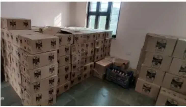 शराब का भंडारण 