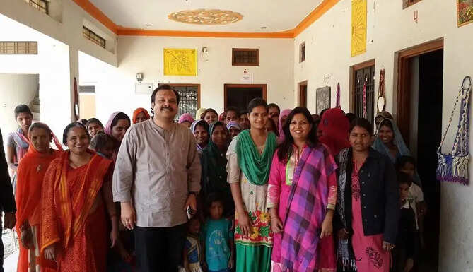 Rural women entrepreneur working with a Self-Help Group in Rajasthan highlighting women empowerment on International Women&rsquo;s Day