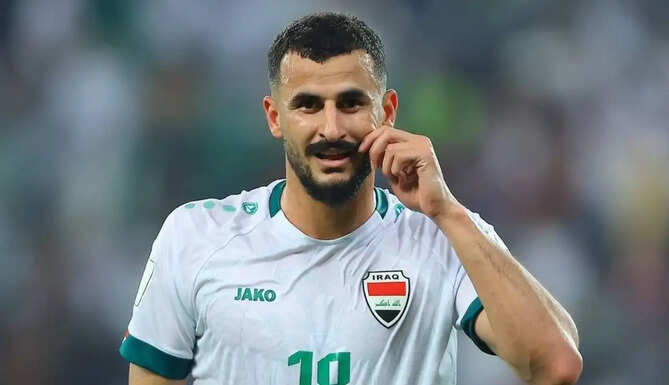 Iraq striker Aymen Hussein arrives in the United States ahead of the 2026 FIFA World Cup after being questioned by immigration officials.