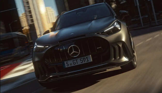 Mercedes-AMG GT SUV electric luxury performance vehicle with sporty AMG styling