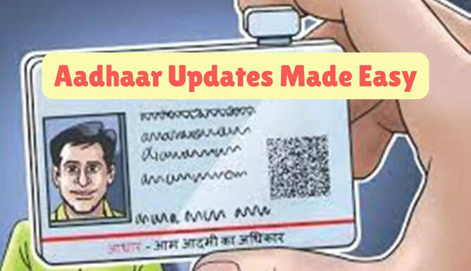 Aadhaar Card update