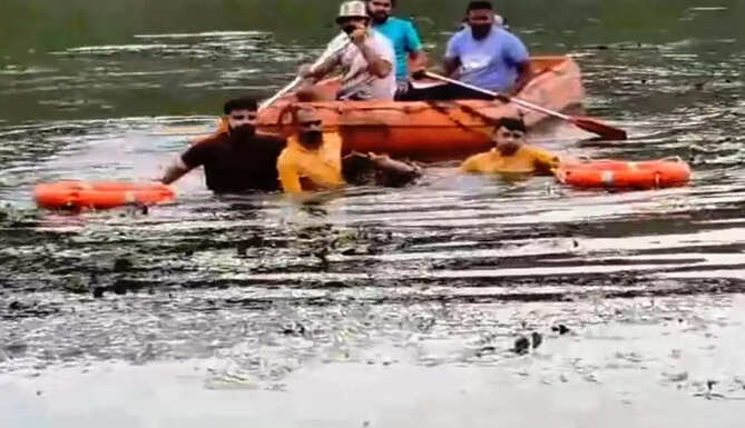 drowning in nandeshwar talab
