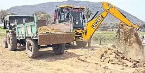 Udaisagar illegal construction