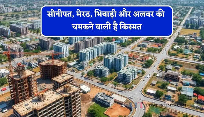 सोनीपत, मेरठ, भिवाड़ी और अलवर की चमकने वाली है किस्मत, जाने सरकार का नया प्लान ?&nbsp;