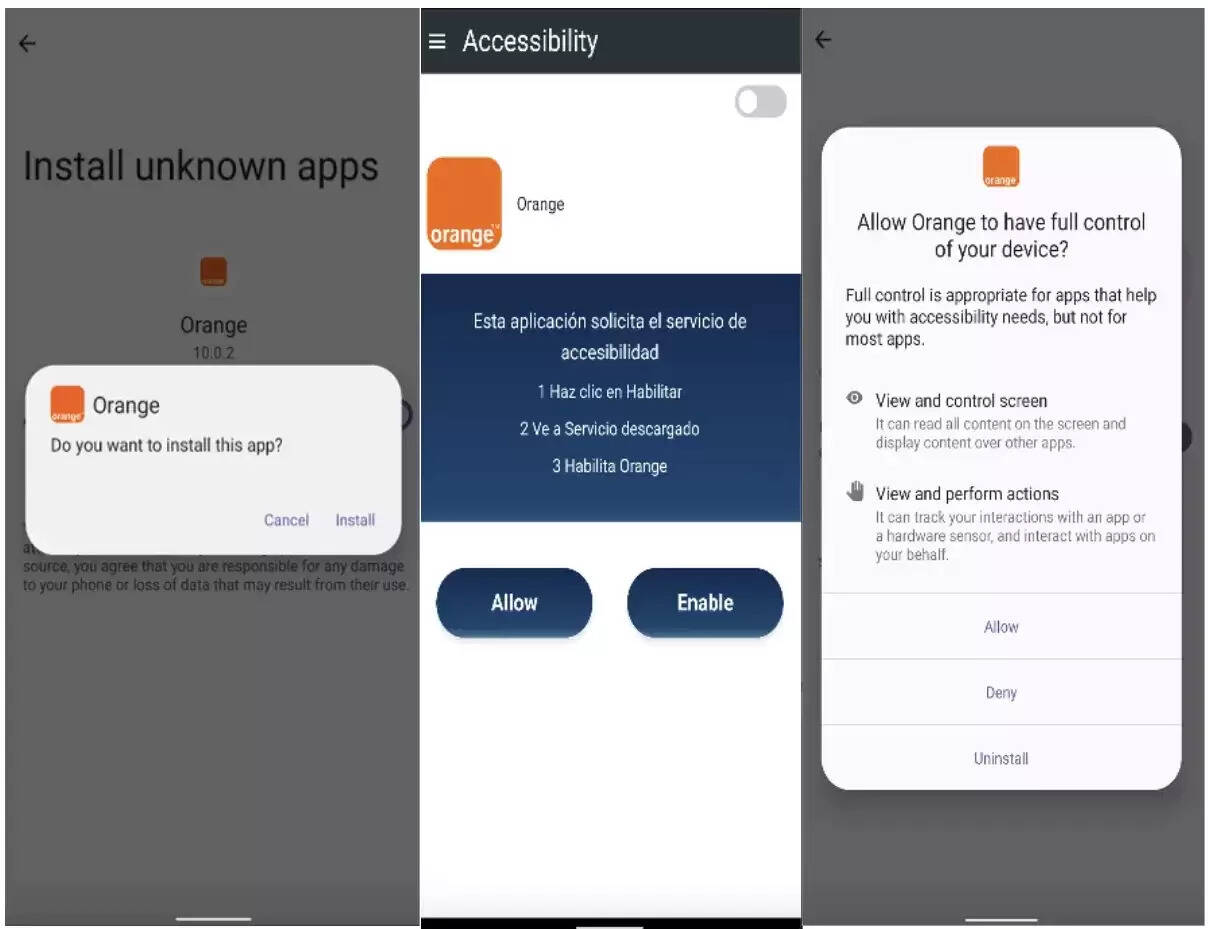 DroidLock Android malware locking smartphone and displaying ransom warning