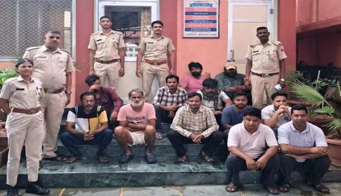 Udaipur Police arrest 324 criminals