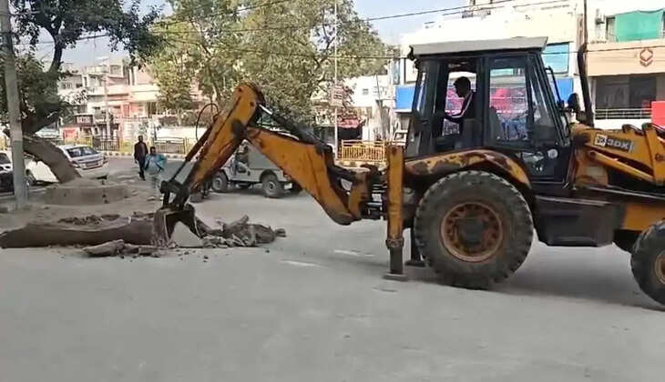 Ashok Nagar Illegal Encroachment Udaipur