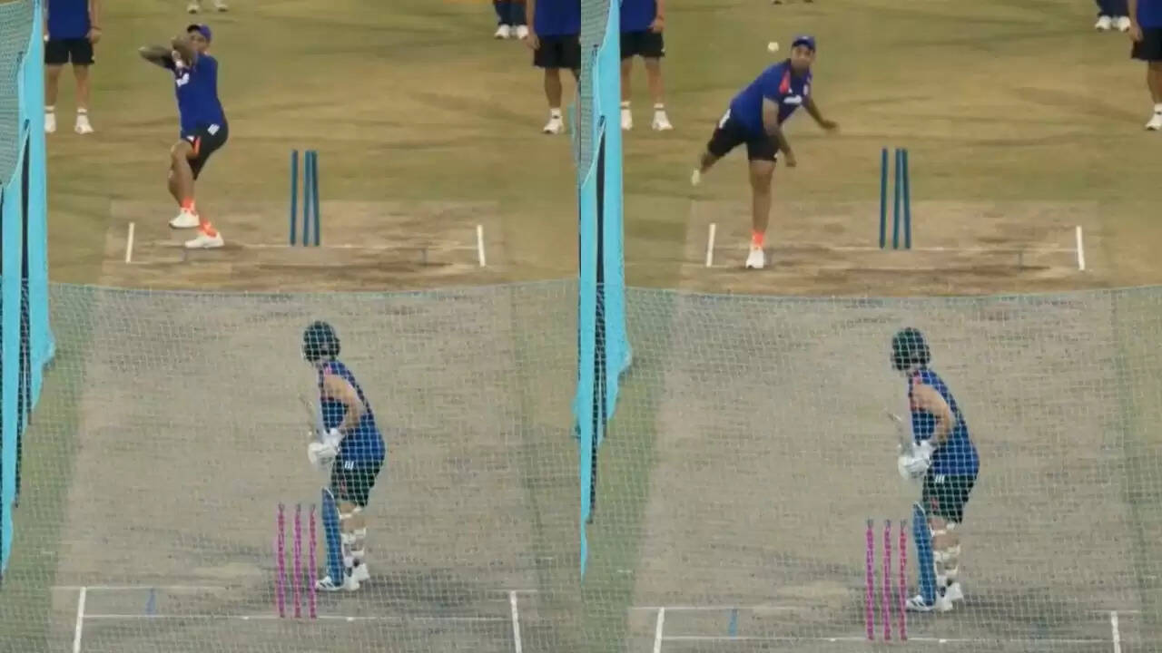 Suryakumar Yadav Mimics Usman Tariq in Nets ahead of India-Pakistan Clash