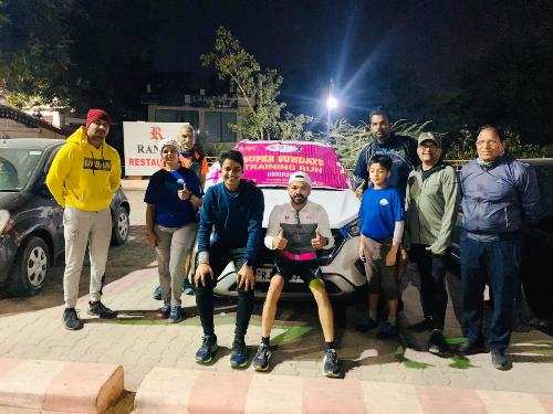 Mewari Runners win the run on Vivekanand Jayanti
