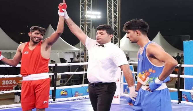 priyadarshi reached quarter final
