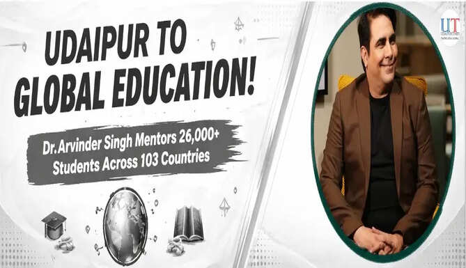 Dr Arvinder Singh of Arth Group Udaipur teaching global students online